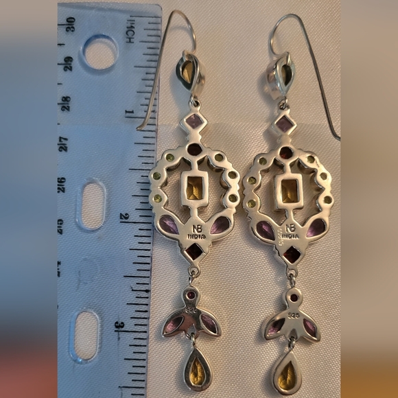 3½ inches long! Nicky Butler 69/300 made. Gorgeous earrings - Picture 2 of 4